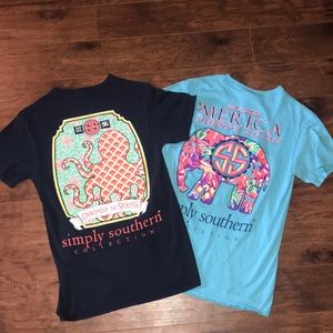 Two Simply Southern Shirts